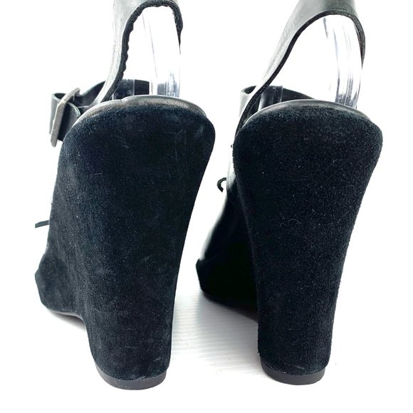 KORK-EASE Bellevue Peep Toe Wedges - Picture 7 of 12